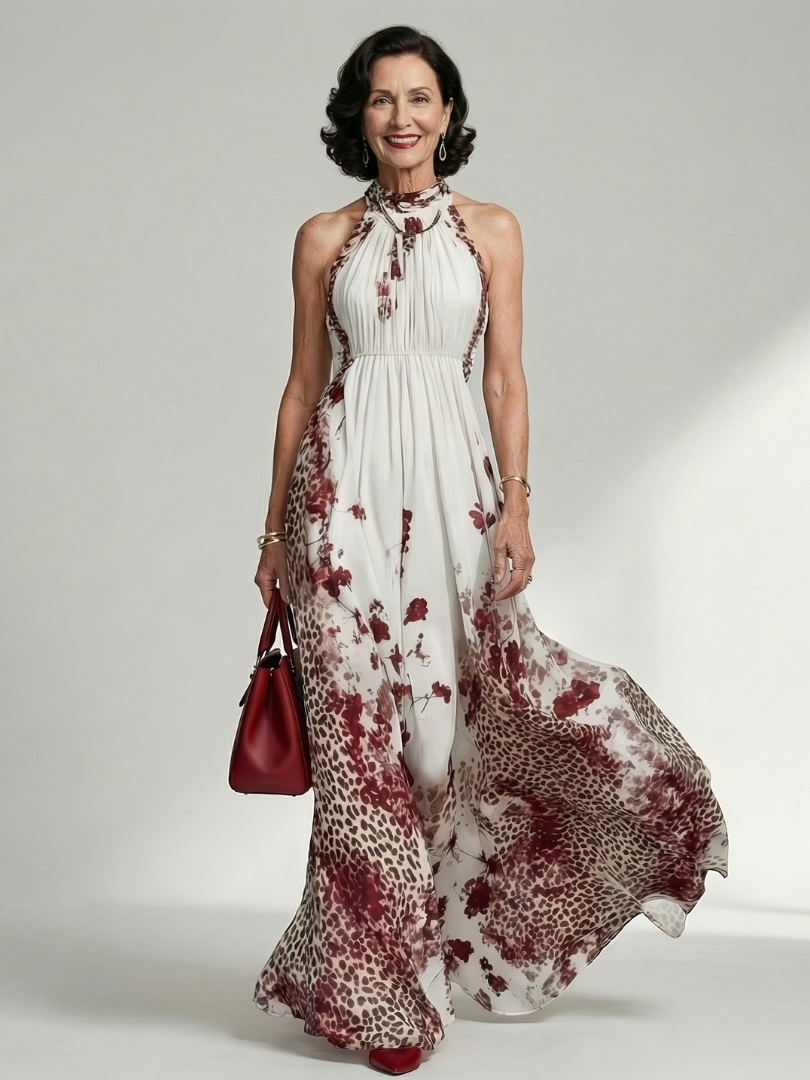 Alejandra - Vestido Maxi Plisado