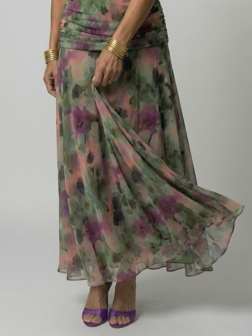 Daniela - Vestido Midi de Estilo Español