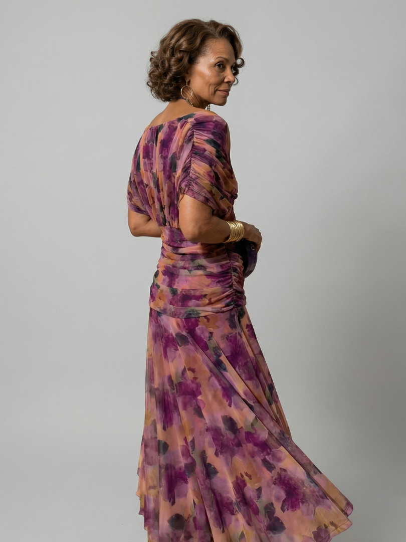 Daniela - Vestido Midi de Estilo Español