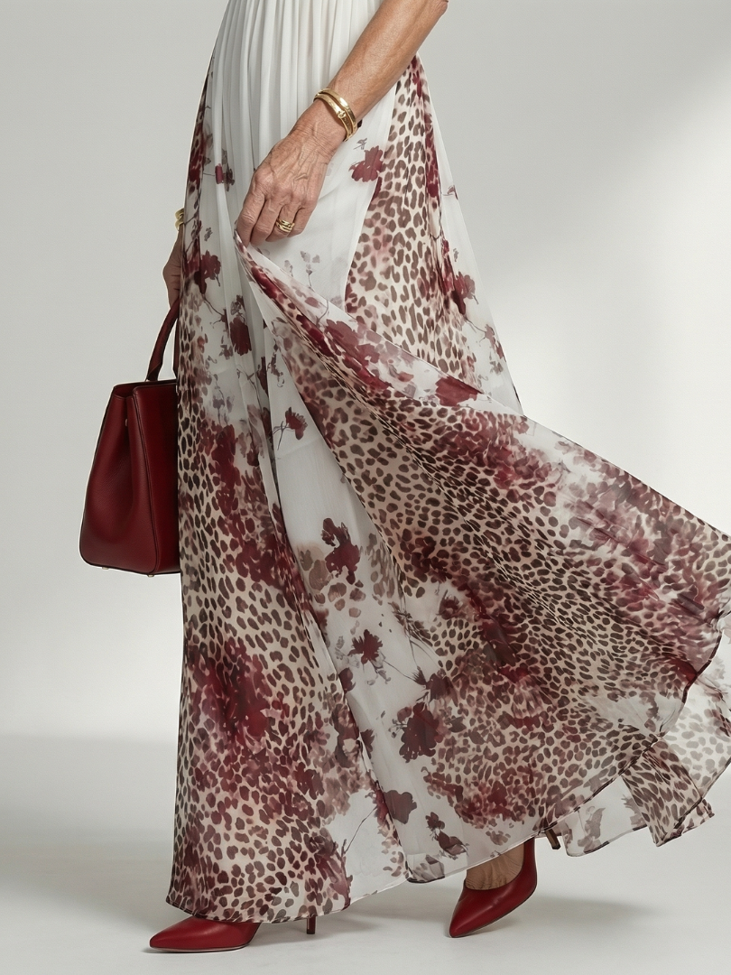 Alejandra - Vestido Maxi Plisado