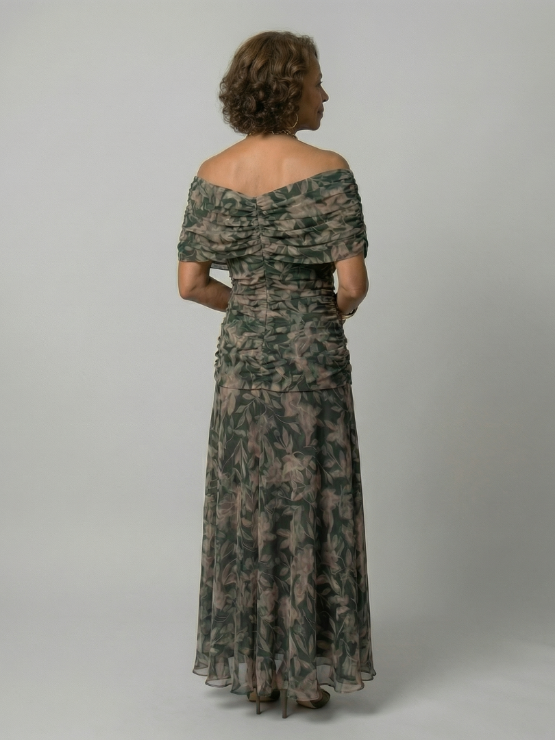 Daniela - Vestido Midi de Estilo Español